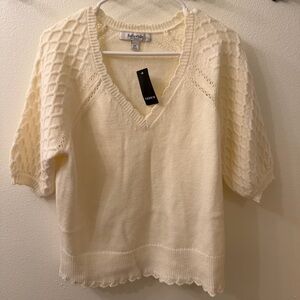 NWT Belle isle by torrid puff sleeve sweater size 00 M/L